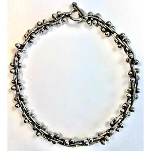 VINTAGE 17.5" necklace Taxco William Spratling Inspired Heavy Sterling Silver